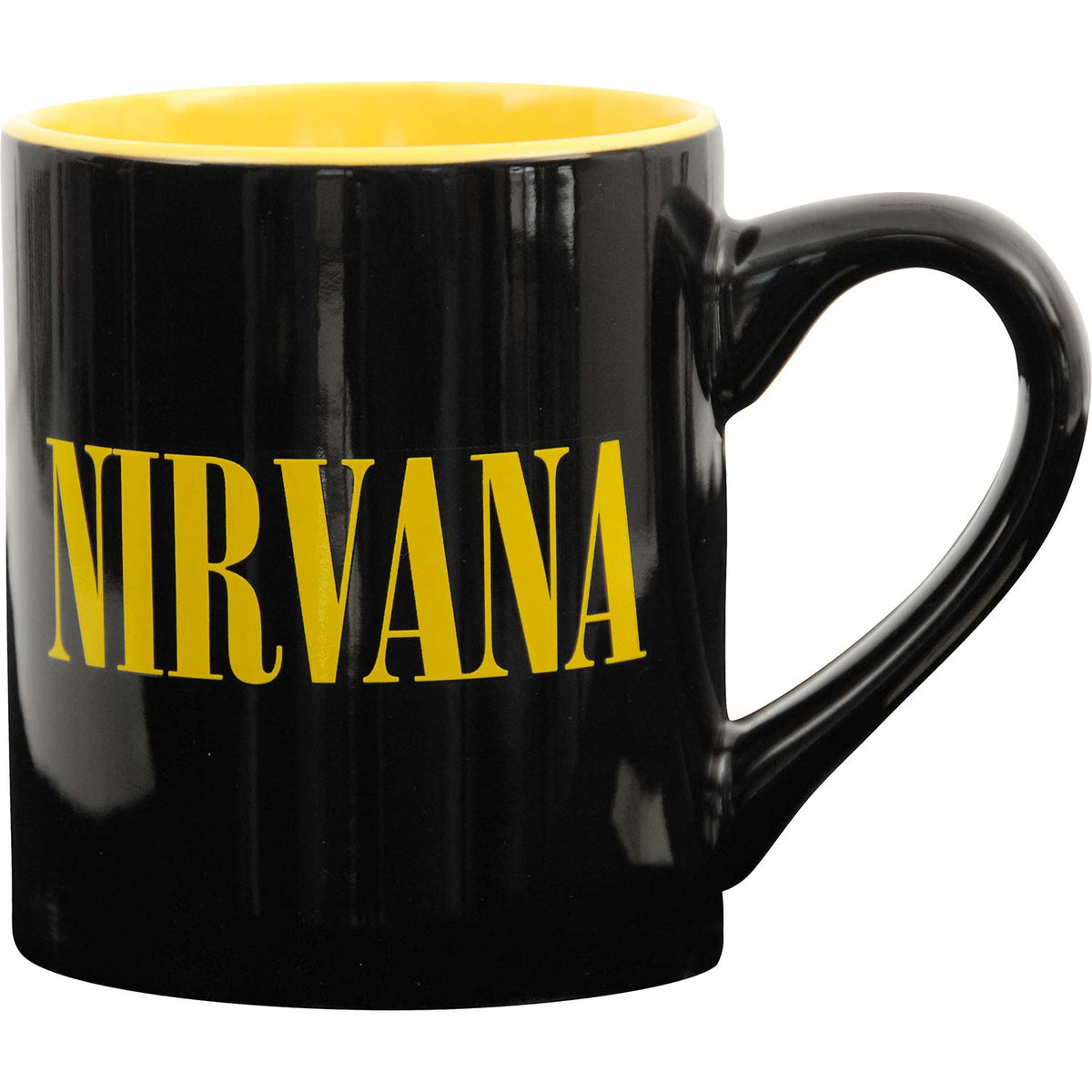 Nirvana Smiley Face 14oz. Ceramic Mug Coffee Mug Back