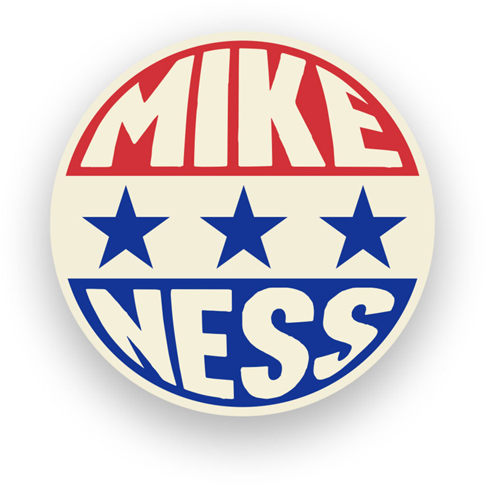 Mike Ness Presidential Enamel Pin Pewter Pin Badge