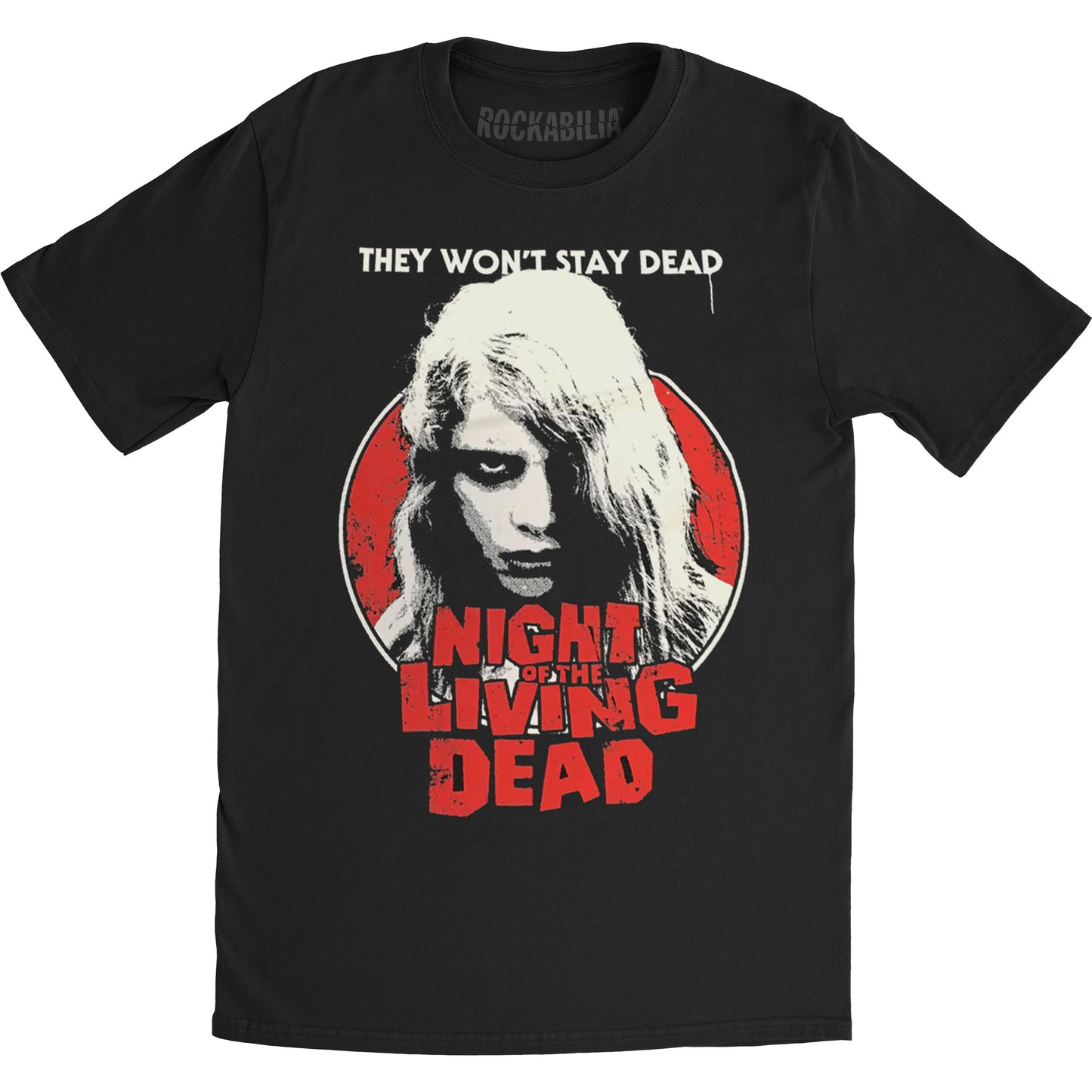 Night Of The Living Dead Kyra T-shirt Designed By Mister Black Slim Fit T-shirt Front