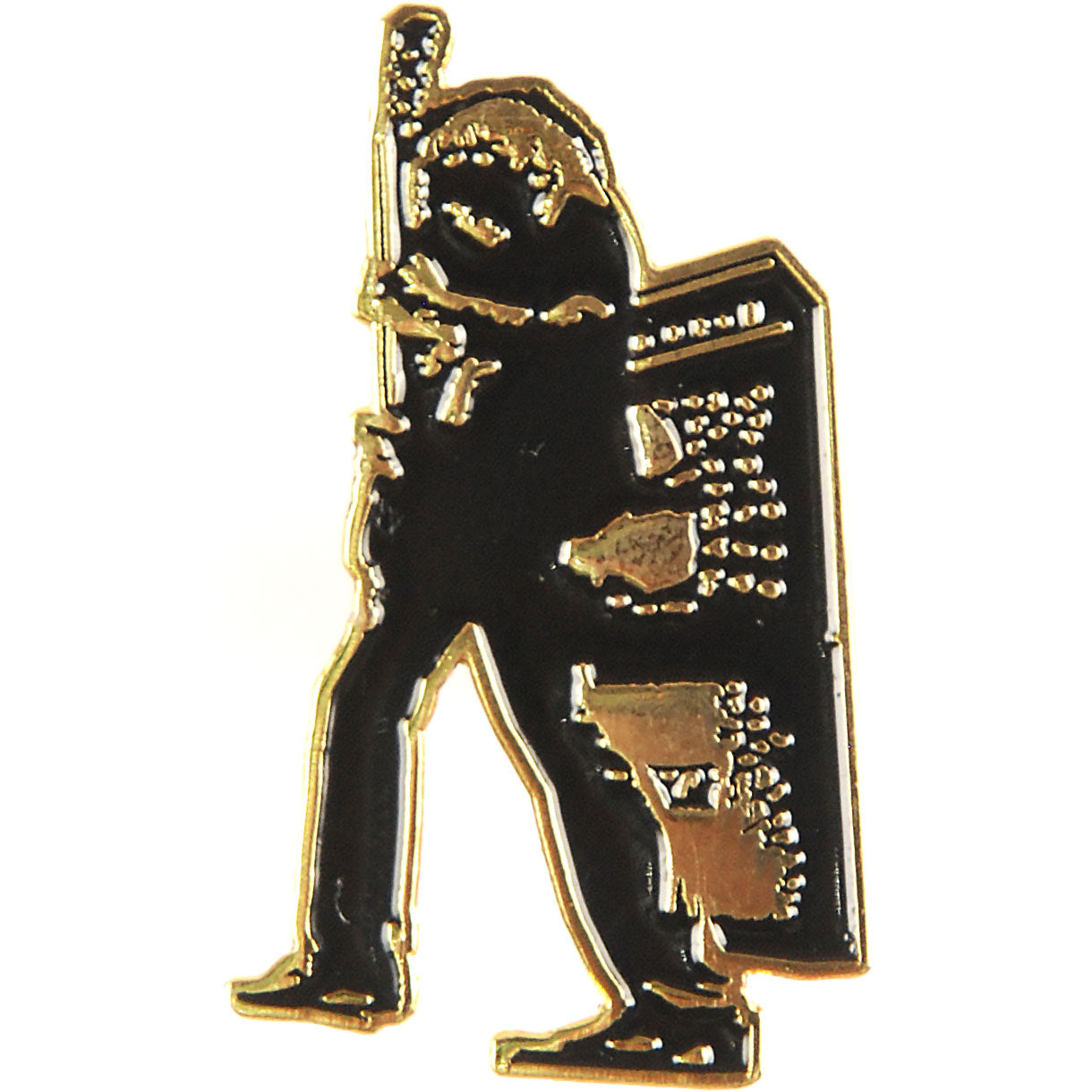 T. Rex Electric Warrior Enamel Pin Pewter Pin Badge