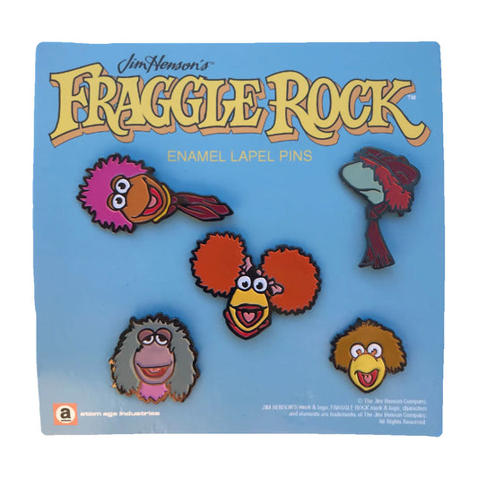 Fraggle Rock Enamel Pin Set Pin Badges