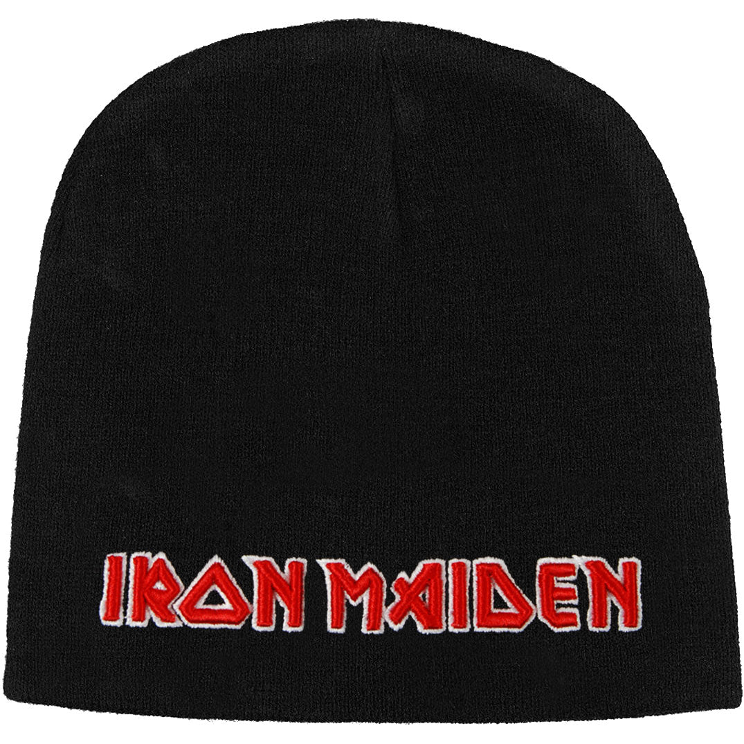 Iron Maiden Logo Beanie Front