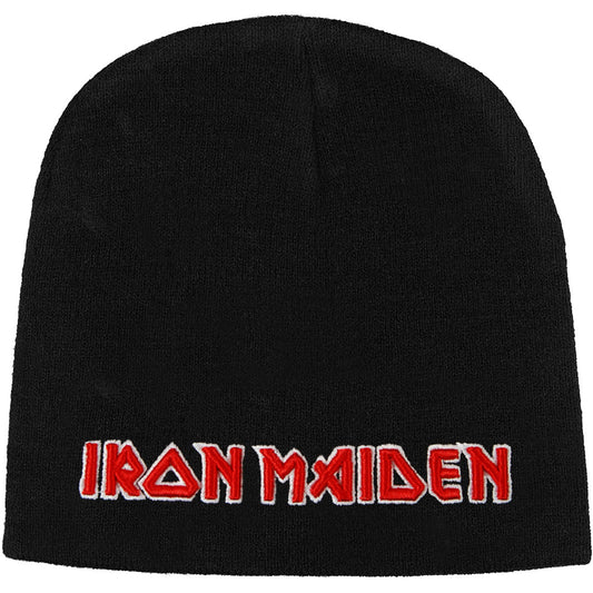 Iron Maiden Logo Beanie Front