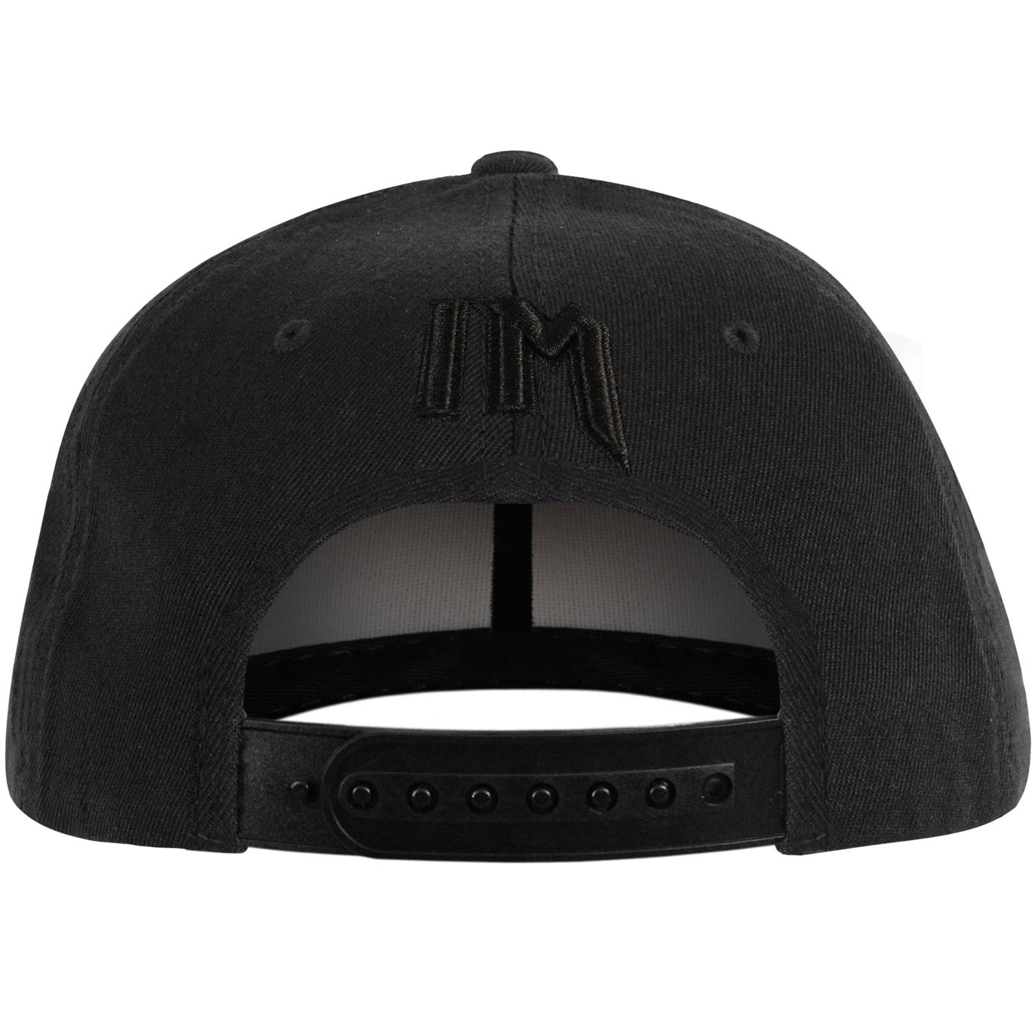 Iron Maiden Logo & Trooper Snapback Baseball Cap Back