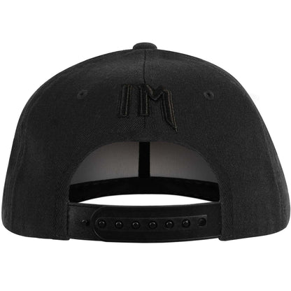 Iron Maiden Logo & Trooper Snapback Baseball Cap Back
