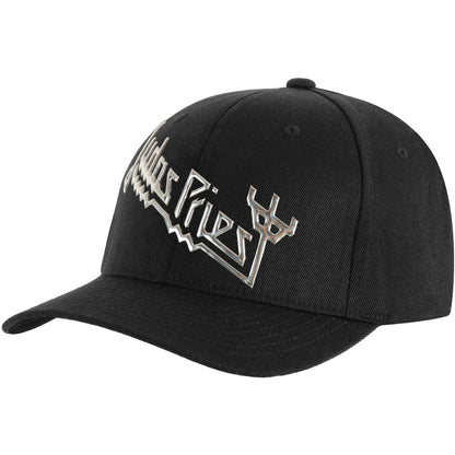 Judas Priest Logo (Sonic Silver) Baseball Cap Front