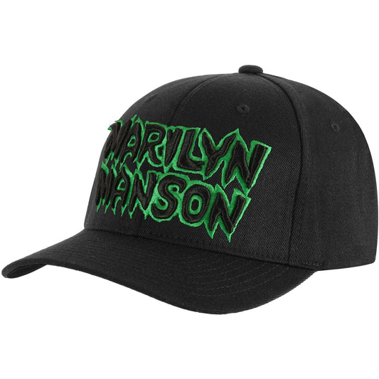 Marilyn Manson Logo Baseball Cap Front