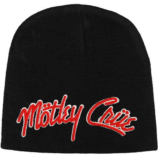 Motley Crue Logo Beanie Front
