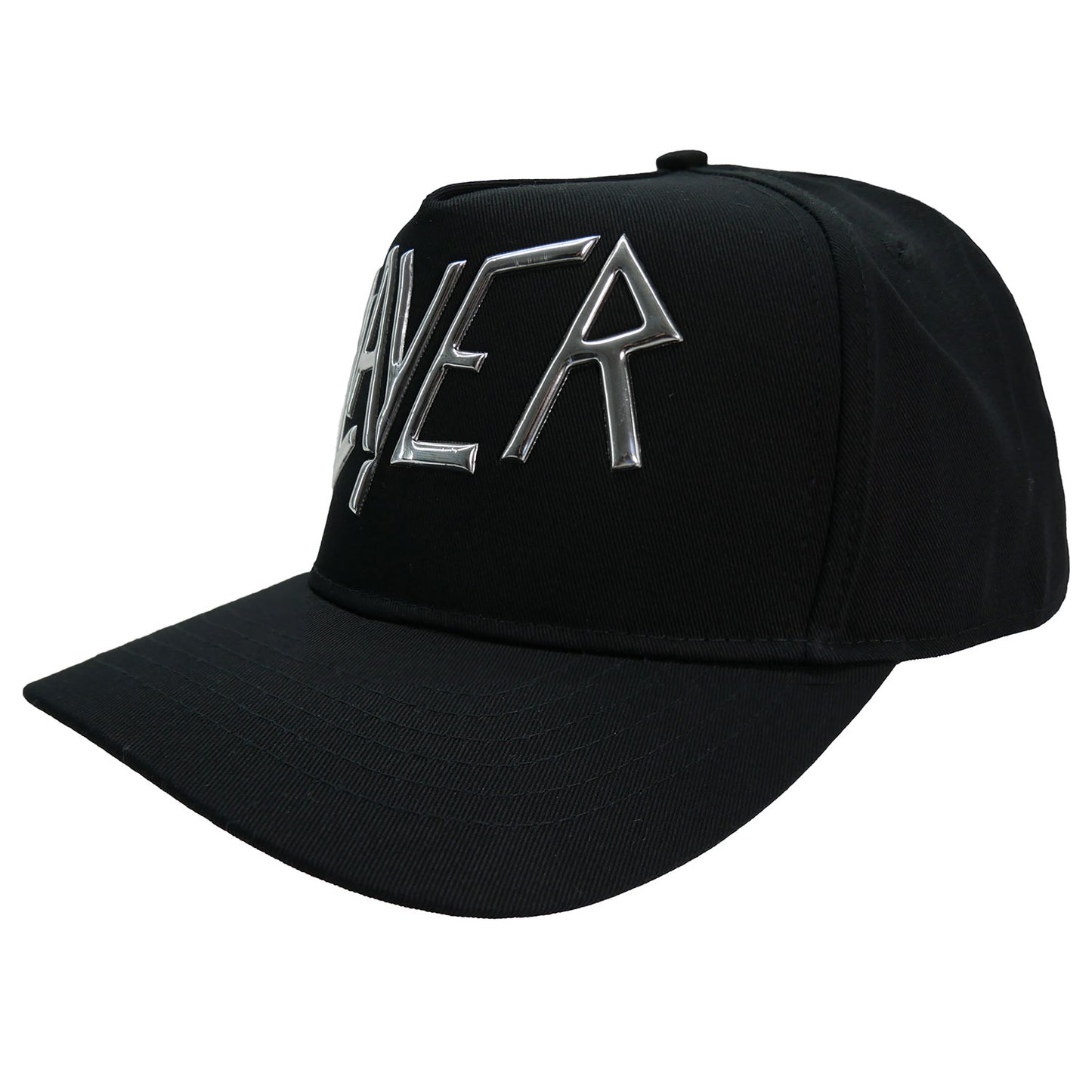 Slayer Logo (Sonic Silver) Baseball Cap Front
