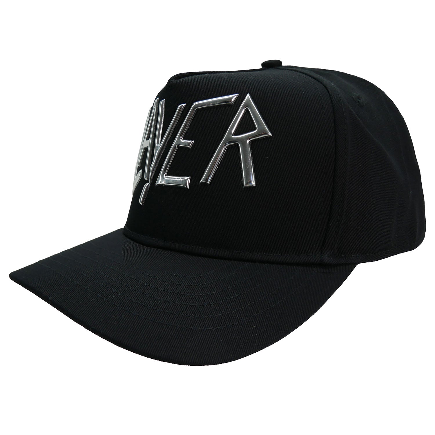 Slayer Logo (Sonic Silver) Baseball Cap Front