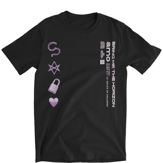 Bring Me The Horizon Amo Symbols Slim Fit T-shirt Front