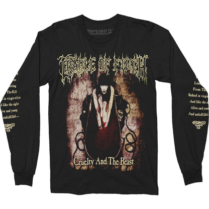 Cradle Of Filth Cruelty And The Beast Long Sleeve Front