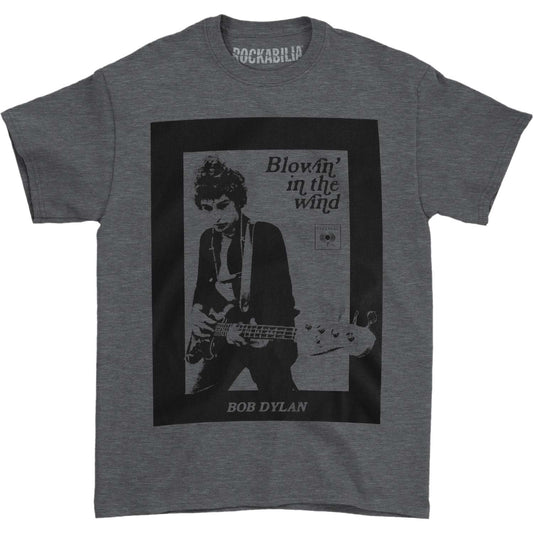 Bob Dylan Guitar Photo Slim Fit T-shirt Front