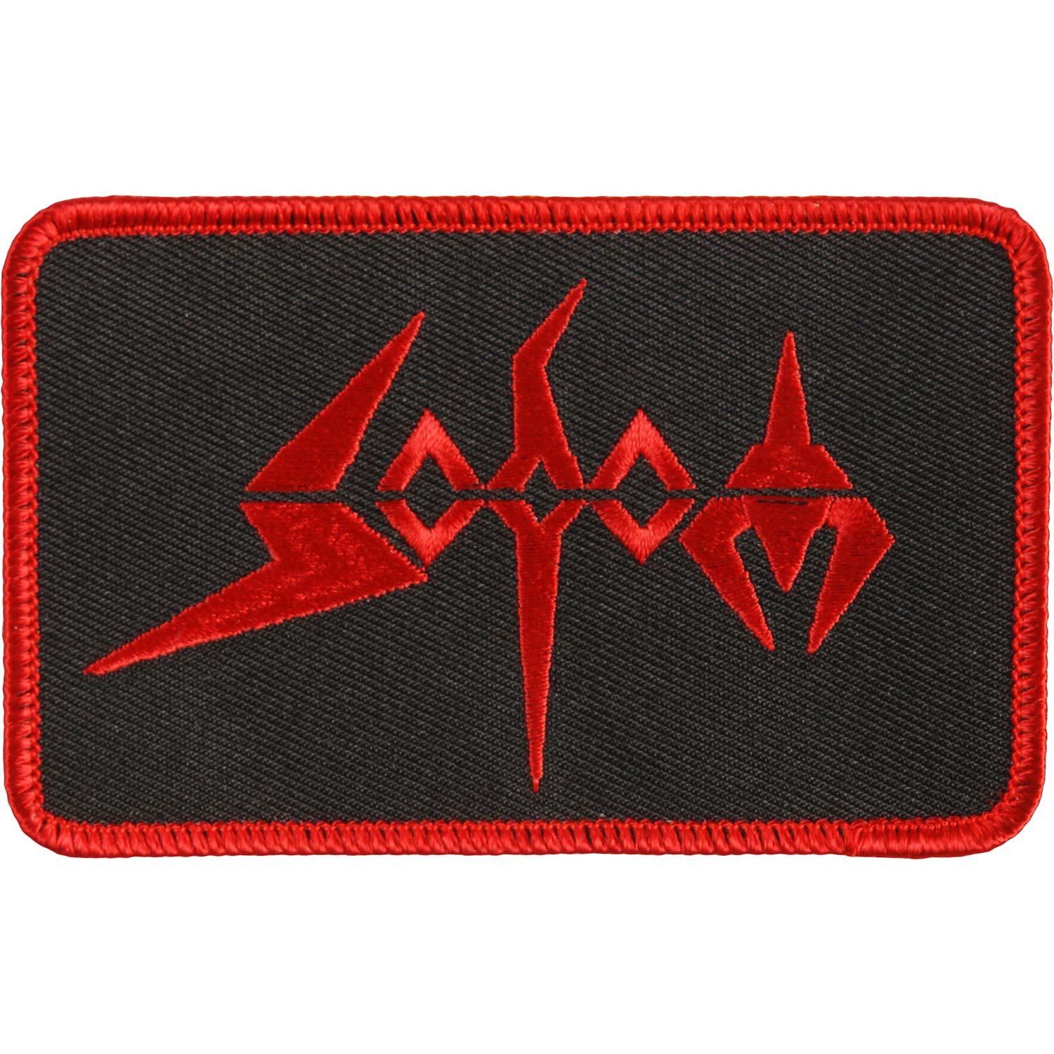 Sodom Red Logo Patch Embroidered Patch