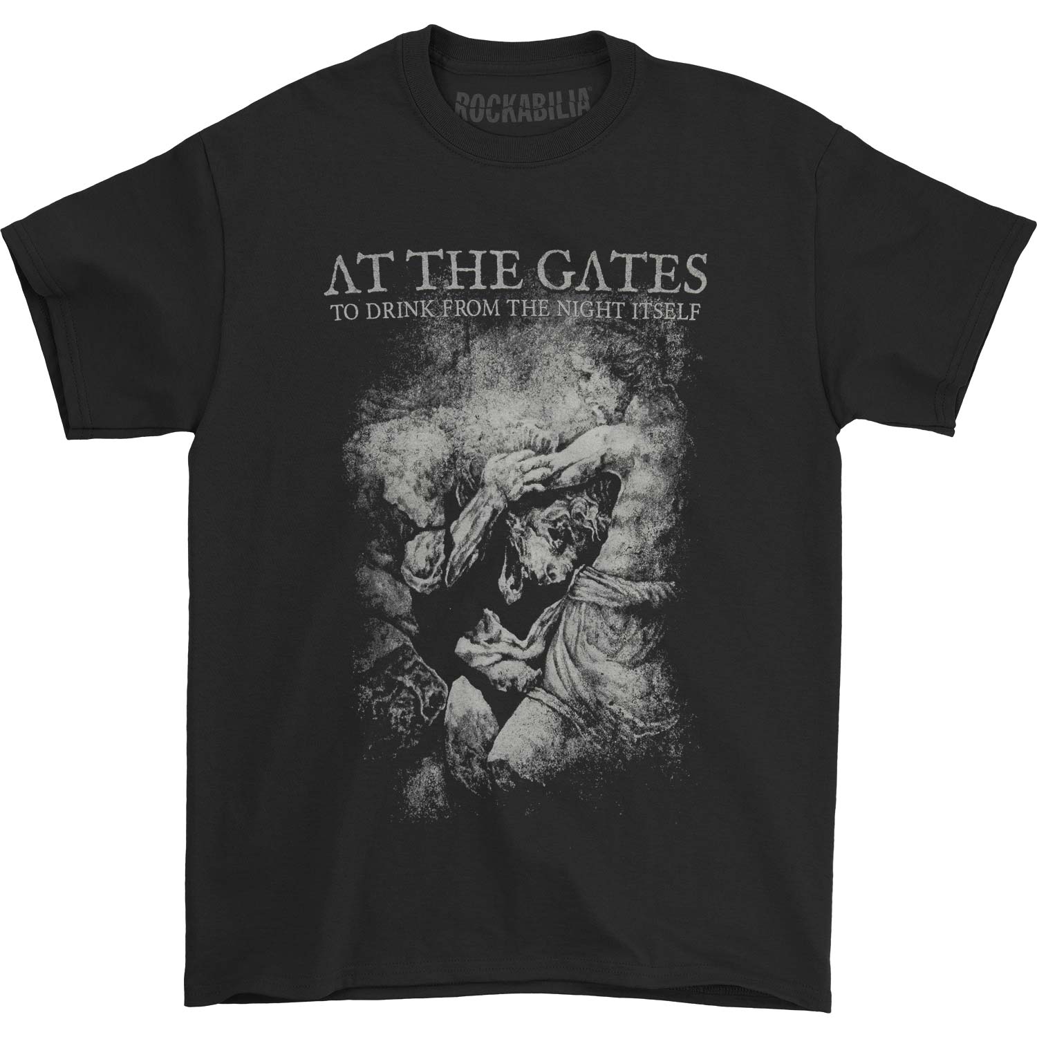 At The Gates Drink From The Night Grey Lion T-shirt