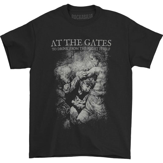 At The Gates Drink From The Night Grey Lion T-shirt