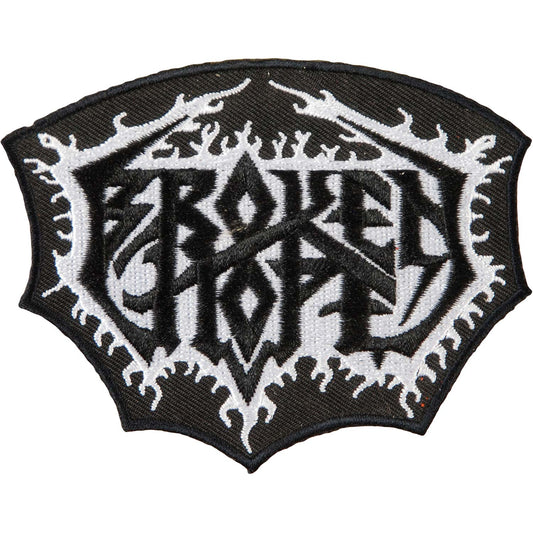 Broken Hope Die Cut Logo Embroidered Patch