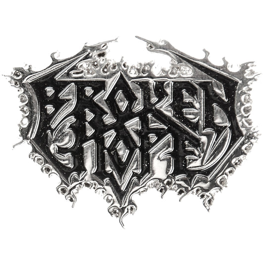 Broken Hope Die Cut Logo Pin Pewter Pin Badge