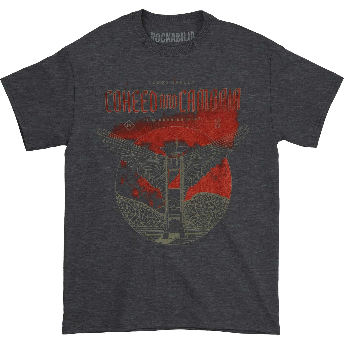 Coheed And Cambria Death Moon Tee T-shirt Front
