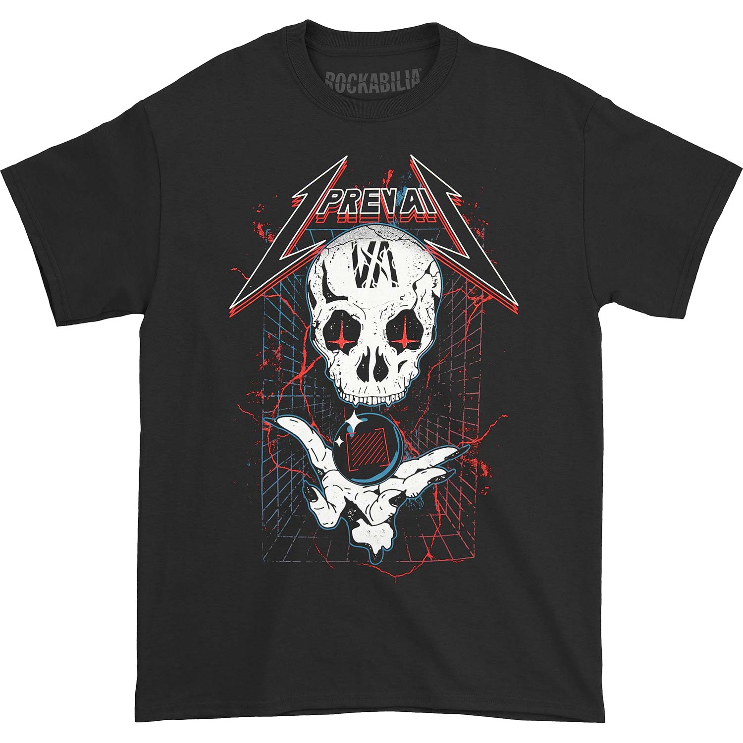 I Prevail Trauma Skull Tee (Black) T-shirt