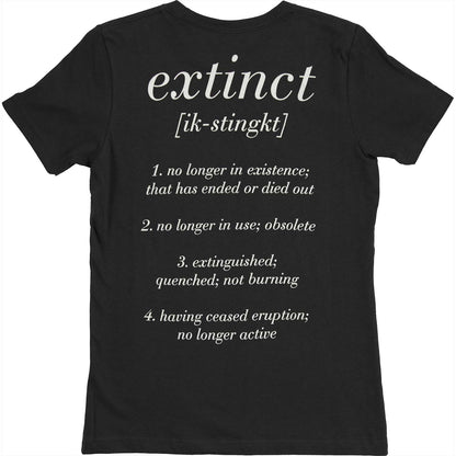 Extinction Diary Ladies T-shirt Junior Top
