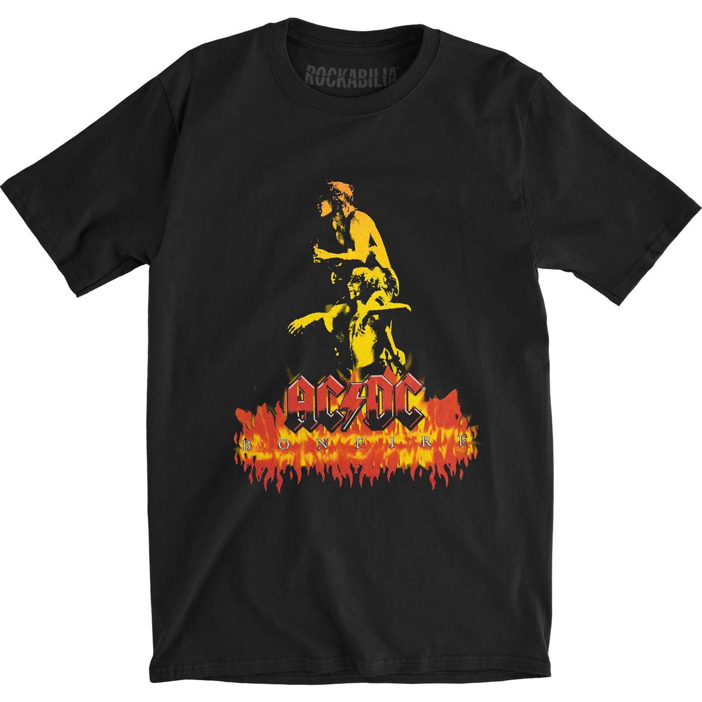 AC/DC Bonfire Slim Fit T-shirt Front