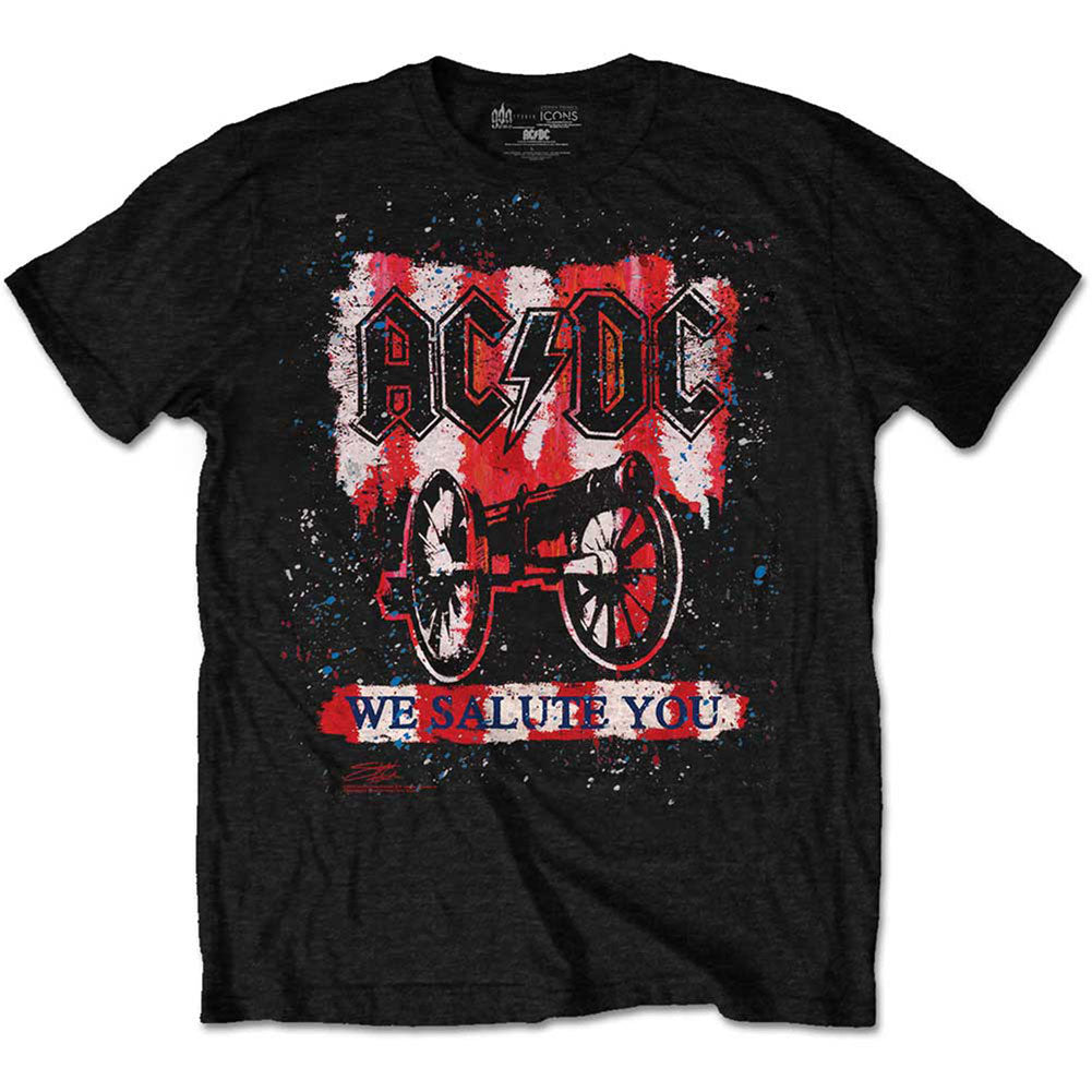 AC/DC We Salute You Bold Slim Fit T-shirt Front