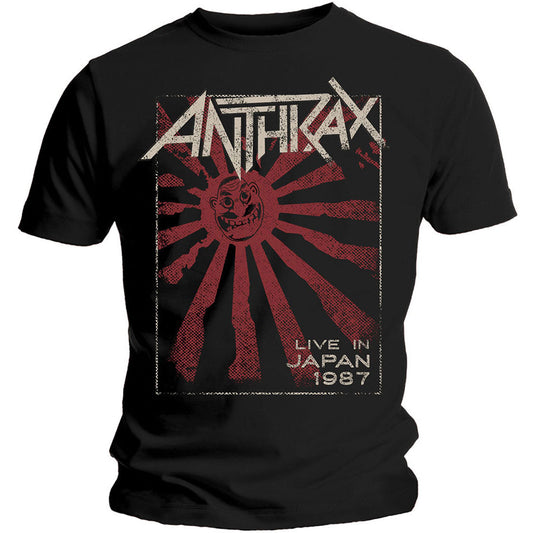 Anthrax Live In Japan T-shirt Front