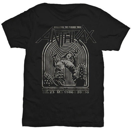 Anthrax Spreading The Disease T-shirt Front