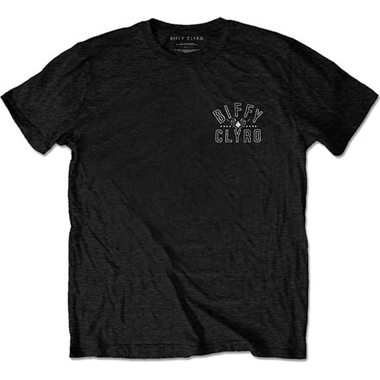 Biffy Clyro Dolls (Back Print) Slim Fit T-shirt Front