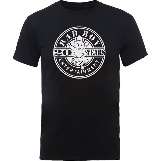 Bad Boy Records Bad Boy 20 Years Slim Fit T-shirt Front