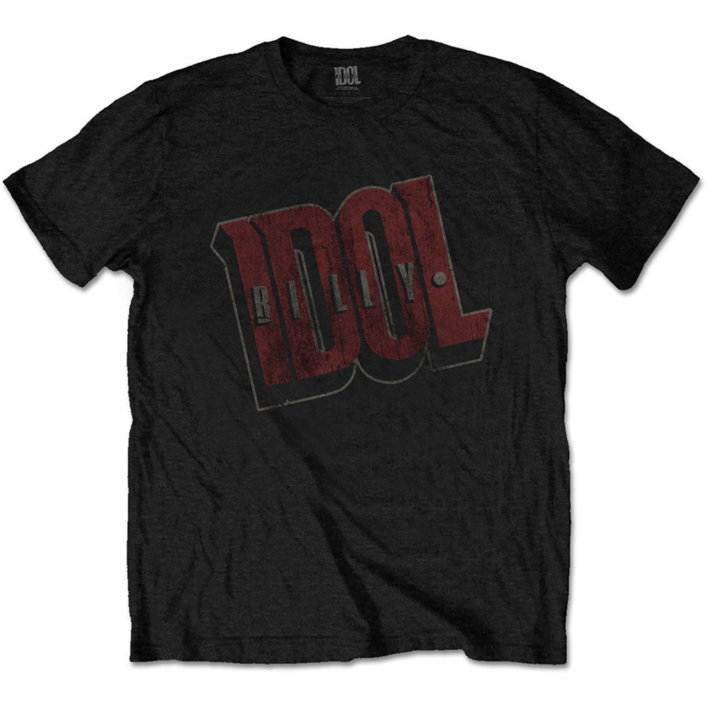 Billy Idol Vintage Logo Slim Fit T-shirt Front