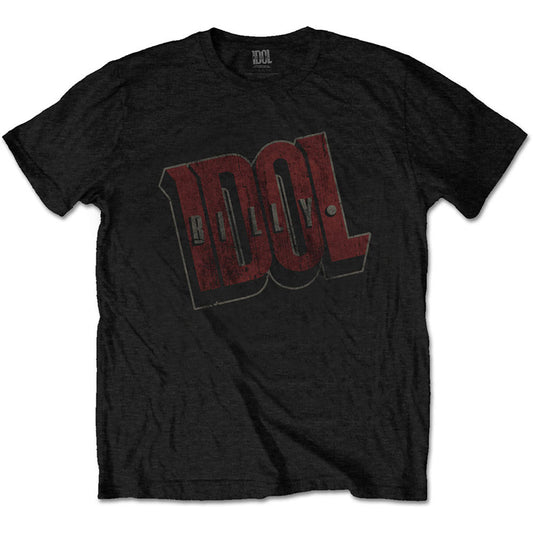 Billy Idol Vintage Logo Slim Fit T-shirt Front