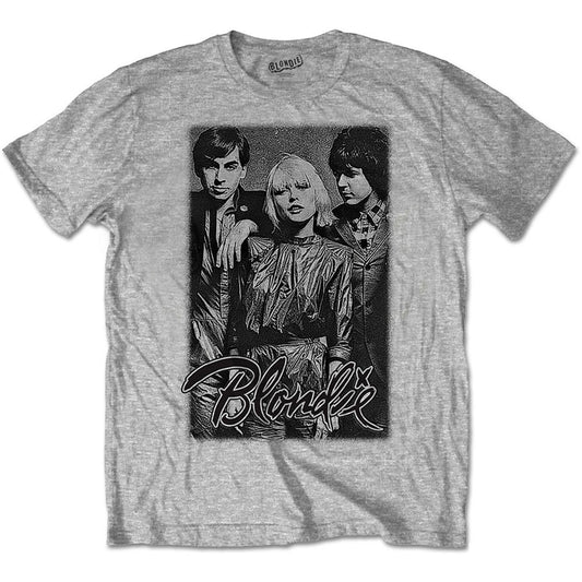 Blondie Band Promo Slim Fit T-shirt Front
