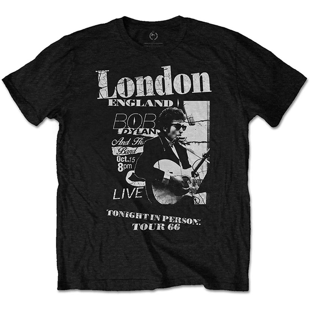 Bob Dylan Scraps Slim Fit T-shirt Front
