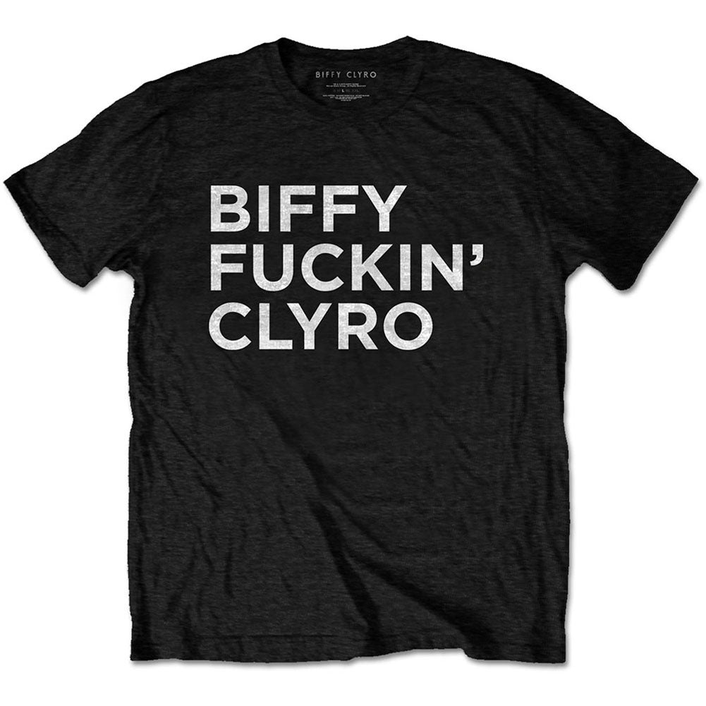 Biffy Clyro Biffy Fucking Clyro Slim Fit T-shirt Front