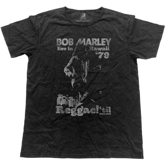 Bob Marley Hawaii Vintage (Vintage Finish) Vintage T-shirt Front