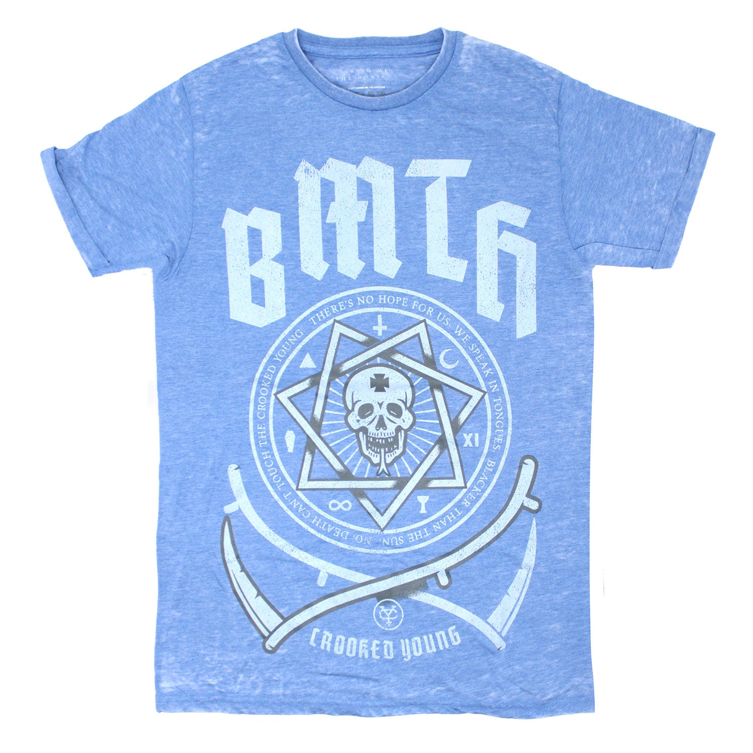 Bring Me The Horizon Crooked Young (Burn Out) Vintage T-shirt