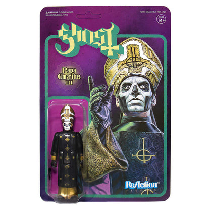 Ghost Super7 Papa Emeritus III 3.75" ReAction Figure Action Figure Front