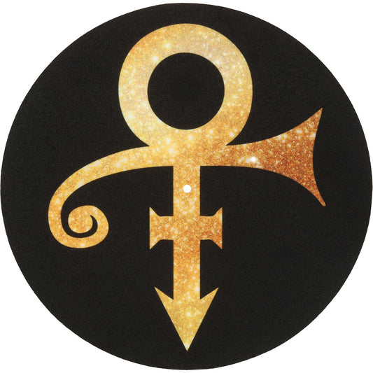 Prince Gold Love Turntable Slipmat Slipmat Front