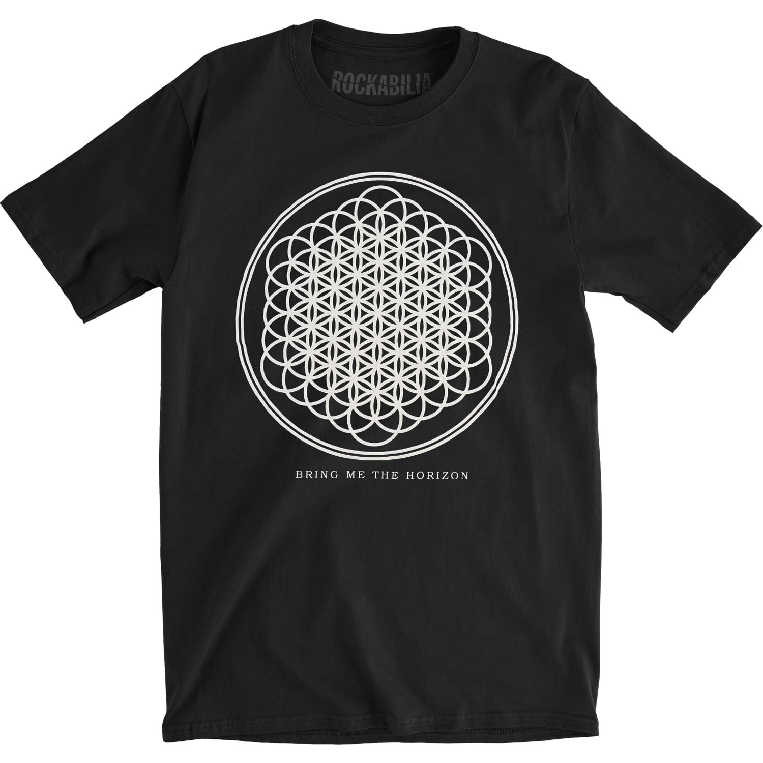 Bring Me The Horizon Sempiternal Tour (Back Print) Slim Fit T-shirt Front