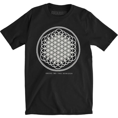 Bring Me The Horizon Sempiternal Tour (Back Print) Slim Fit T-shirt Front