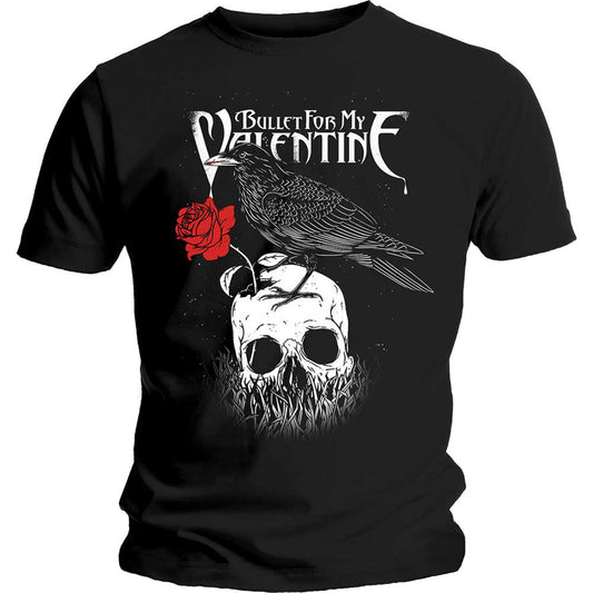 Bullet For My Valentine Raven Slim Fit T-shirt Front