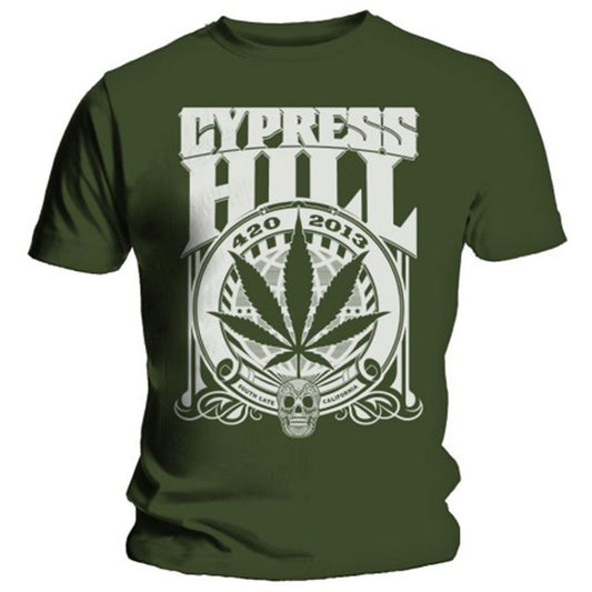 Cypress Hill 420 2013 T-shirt Front
