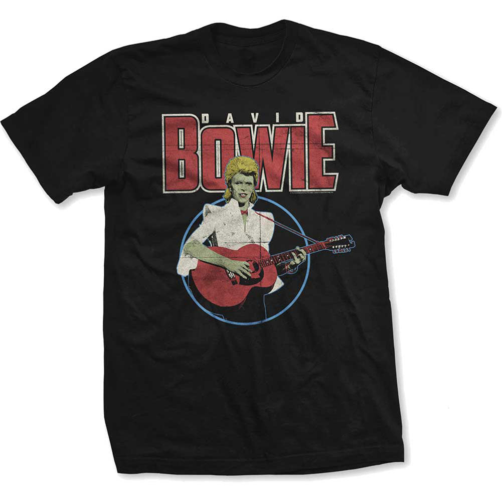 David Bowie Acoustic Bootleg Slim Fit T-shirt Front