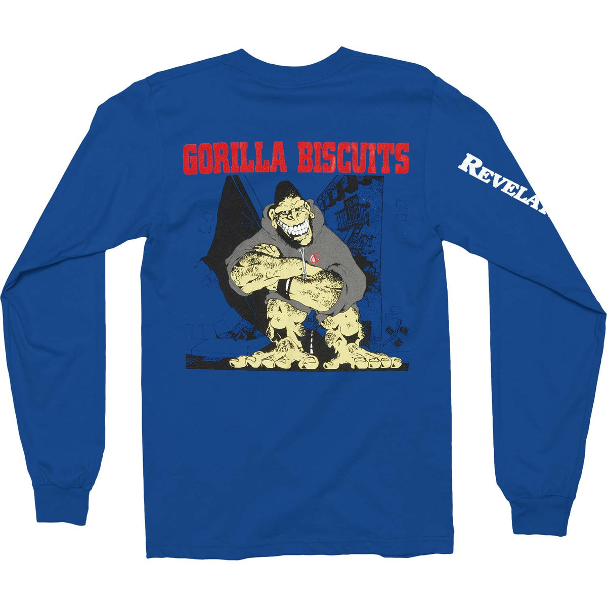 Gorilla Biscuits Hold Your Ground (Colors May Vary) Long Sleeve Back