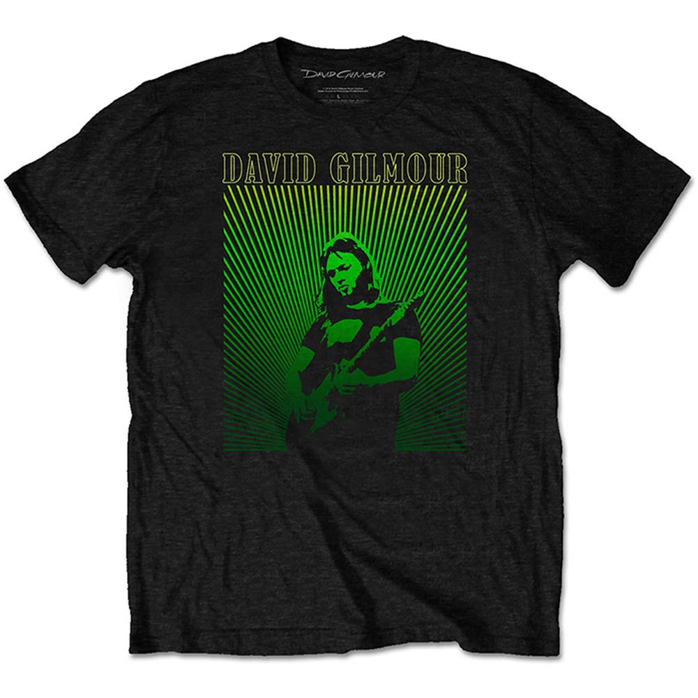 David Gilmour Rays Gradient Slim Fit T-shirt Front