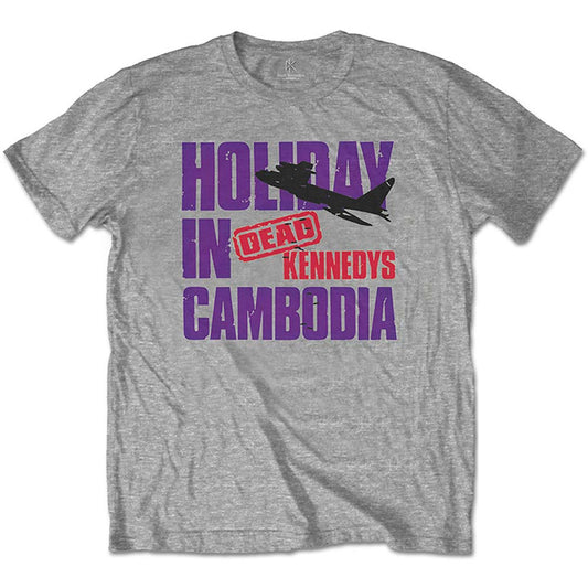 Dead Kennedys Holiday Plane Slim Fit T-shirt Front