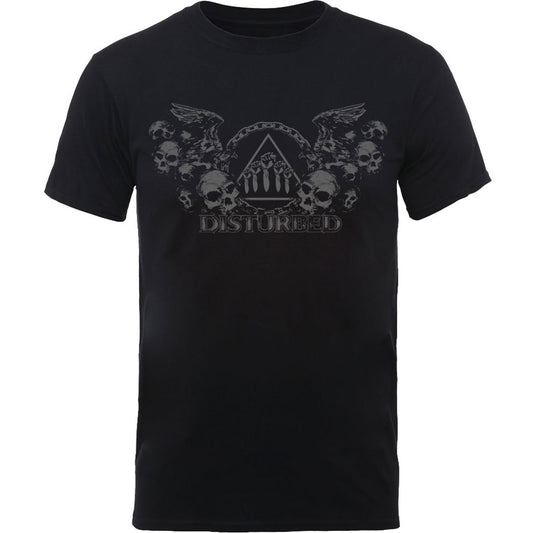 Disturbed Beware The Vultures Slim Fit T-shirt Front
