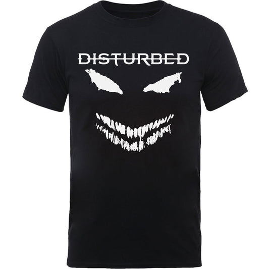 Disturbed Scary Face Candle Slim Fit T-shirt Front